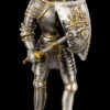 Zinnritter Figur Mit Axt Und Schild